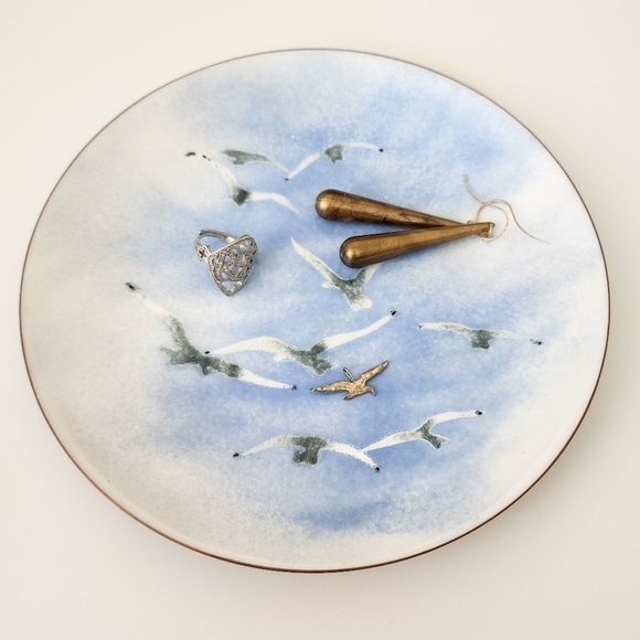 Taylor Swift 1989 Inspired Vintage Seagull  Decorative Plate Trinket Dish - Picture 3 of 4